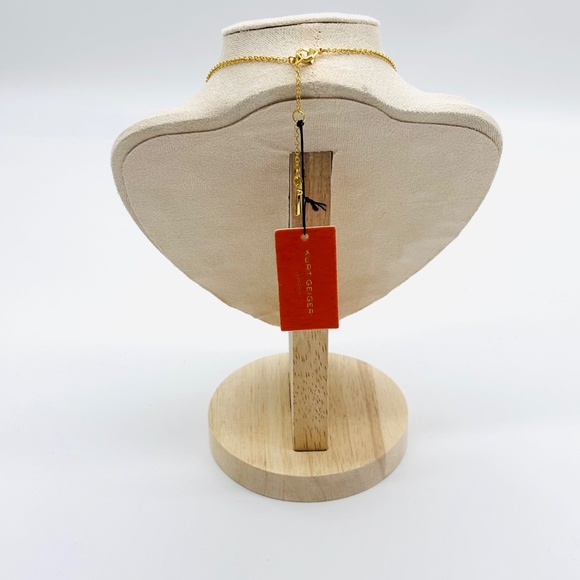 Kurt Geiger Multicolor Gem Gold Necklace - Picture 3 of 3